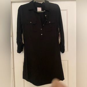 Black shirt dress. So M new with tags